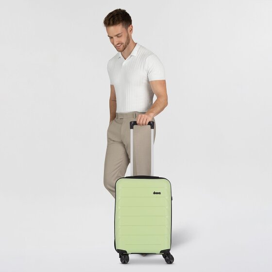 d&n Travel Line 4100 4 kółka Walizka kabinowy S 53 cm