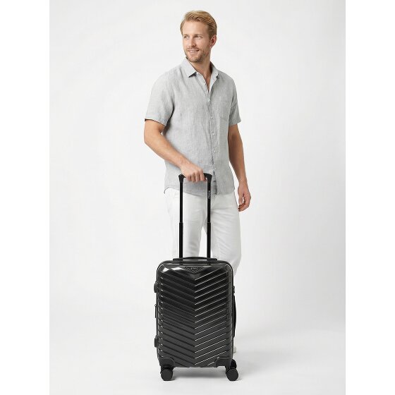 Redolz Essentials 18 4 kółka Walizka kabinowy 55 cm z plisą rozprężną