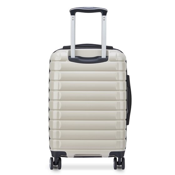 Delsey Paris 4-kołowy wózek kabinowy Shadow 5.0 z przegrodą na laptopa 55 cm i rozszerzaną plisą