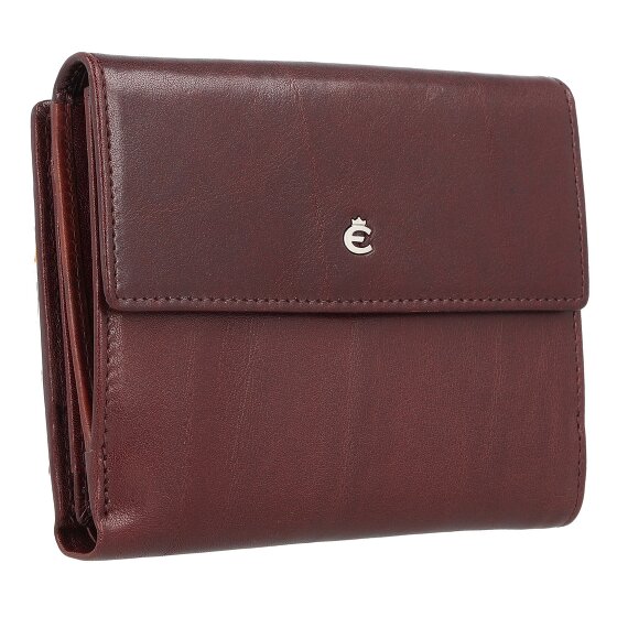 Esquire Toscana Portfel Ochrona RFID Skórzany 12 cm