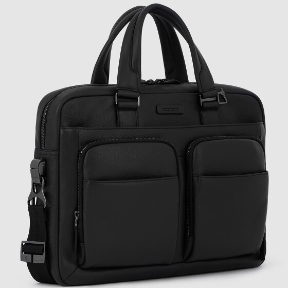Piquadro Modus Teczka Skórzany 39.5 cm Komora na laptopa