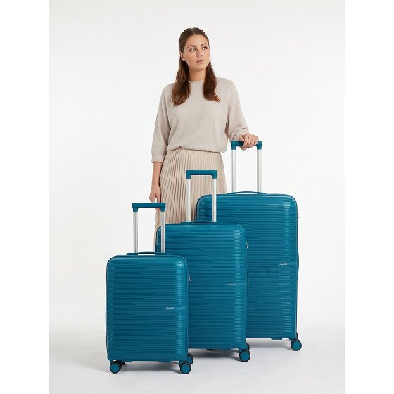 Travelite Pacific 4 kółka Zestaw walizek 3-części