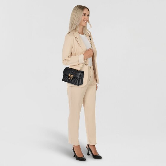 PINKO Love Puff Torba na ramię Skóra 30 cm