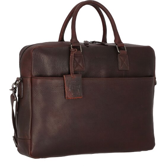 Burkely Antique Avery Briefcase Leather 46 cm Komora na laptopa