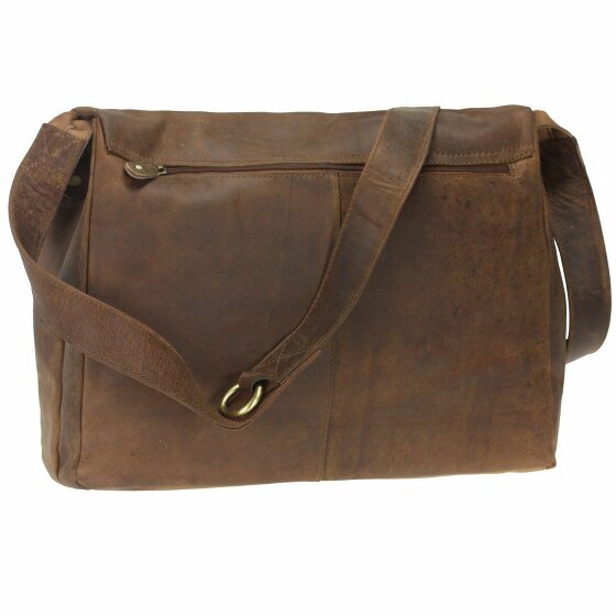 Harold's Antico Messenger Leather 38 cm