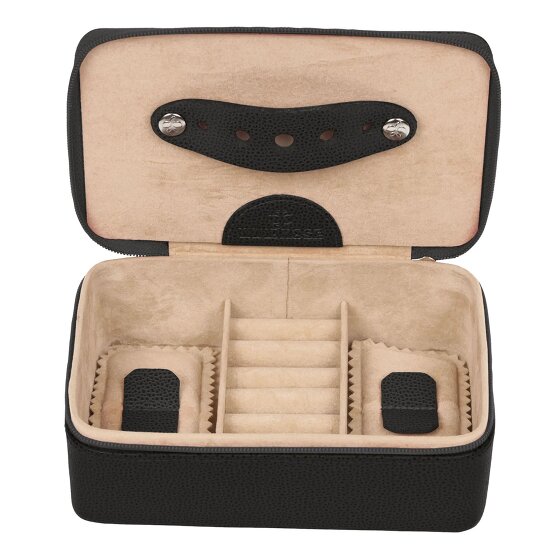 Windrose Beluga Pudełko na biżuterię Skórzany 14.5 cm