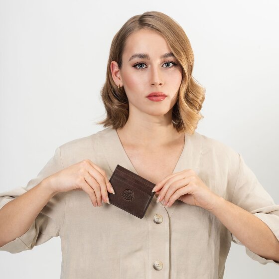 Farmhood Memphis Etui na karty kredytowe Ochrona RFID Skórzany 10 cm