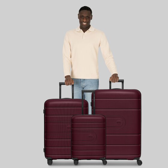 Redolz Essentials 11 4 kółka Zestaw walizek 3-części z plisą rozprężną