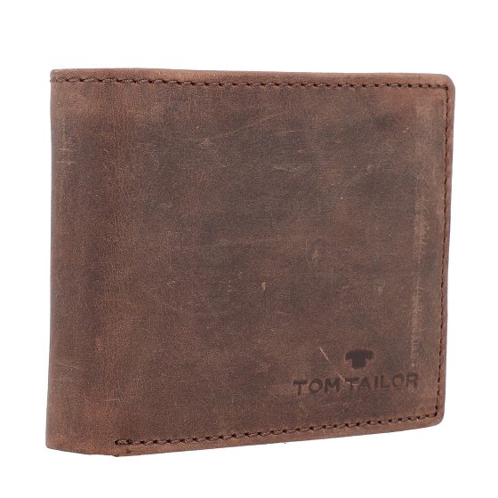 Tom Tailor Ron Portfel Ochrona RFID Skórzany 10 cm