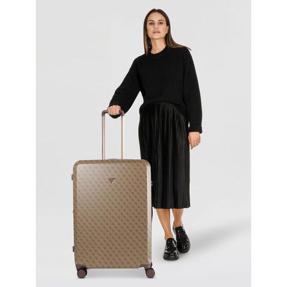 Guess Latona 4 kółka Walizka 76 cm z plisą rozprężną