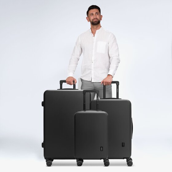 Redolz Essentials 09 3-SET 4 kółka Zestaw walizek 3-części