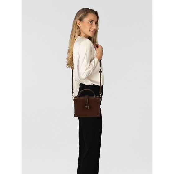 Karl Lagerfeld Autograph Mini Torba Handbag Skórzany 17.5 cm