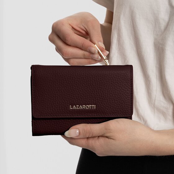 Lazarotti Bologna Leather Portfel Skórzany 14 cm