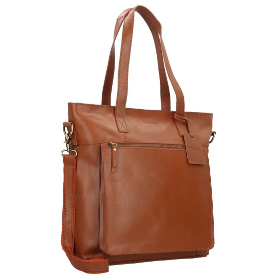 Burkely Skórzana torba na ramię Vintage Jade 36 cm z przegrodą na laptopa