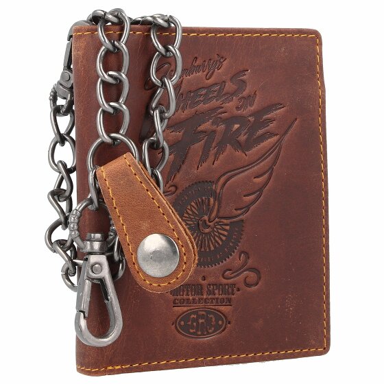 Greenburry Racing Collection Richmond Wallet RFID Leather 10 cm