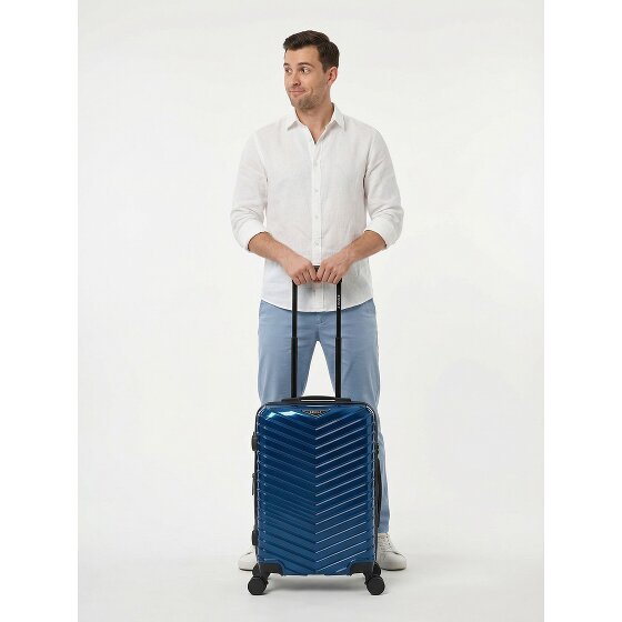 Redolz Essentials 18 4 kółka Walizka kabinowa 55 cm z funkcją poszerzenia