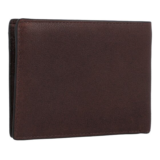 Piquadro Hedley Portfel Ochrona RFID Skórzany 12 cm