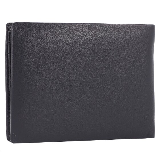 Braun Büffel Hannes Portfel Ochrona RFID Skórzany 12 cm
