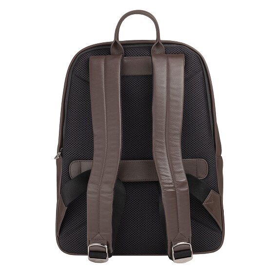 DuDu New York Plecak Skóra 41 cm Komora na laptopa