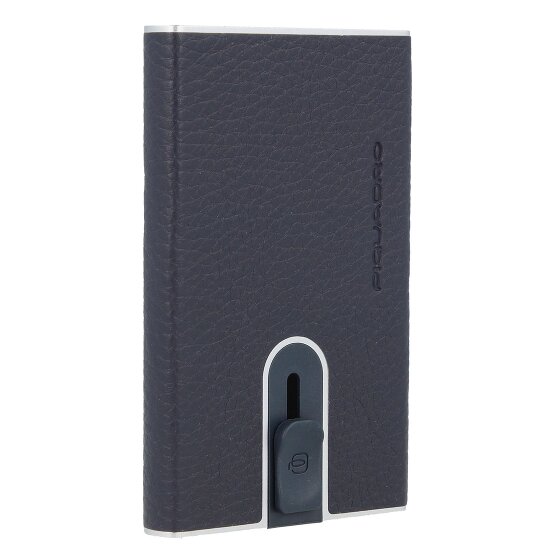 Piquadro Modus Etui na karty kredytowe Ochrona RFID Skóra 6 cm