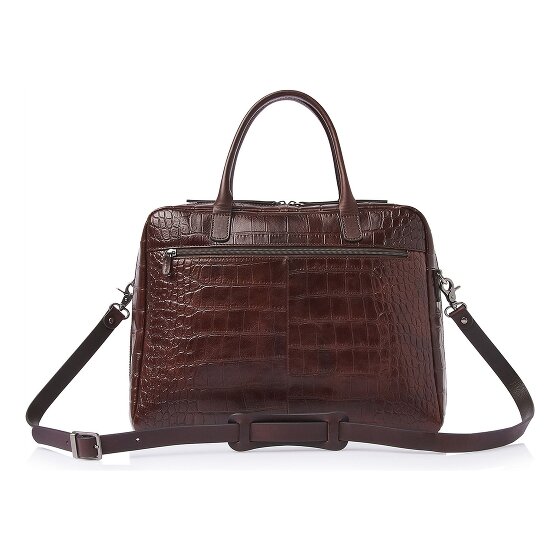 Castelijn & Beerens Lisa Teczka Ochrona RFID Skórzany 41 cm Komora na laptopa