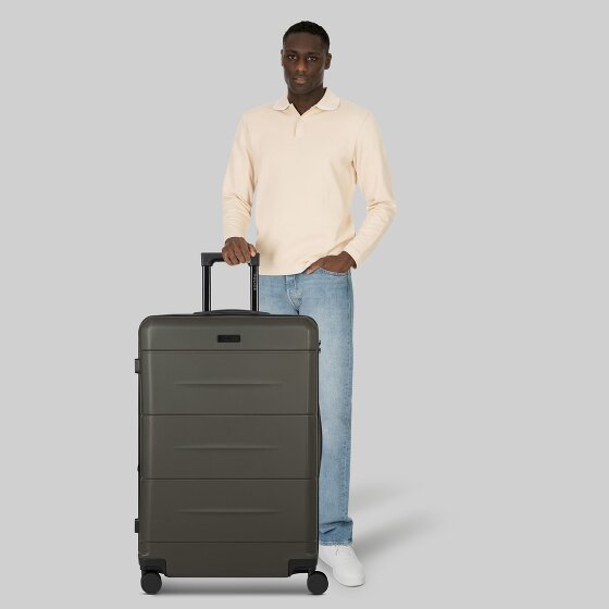 Police London 4 kółka Walizka 74 cm z plisą rozprężną