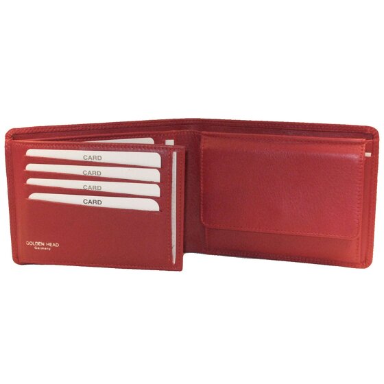 Golden Head Polo Wallet RFID Leather 12,5 cm