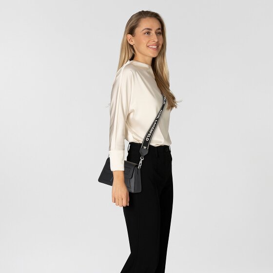 Karl Lagerfeld Ikon Torba na ramię Skórzany 25 cm