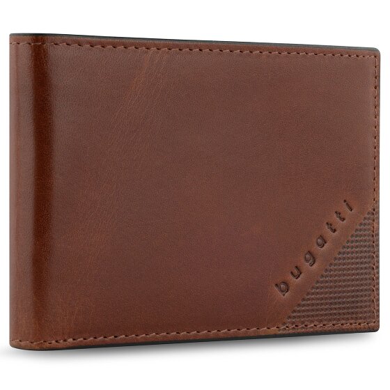 bugatti Nobile Portfel Ochrona RFID Skórzany 10.5 cm