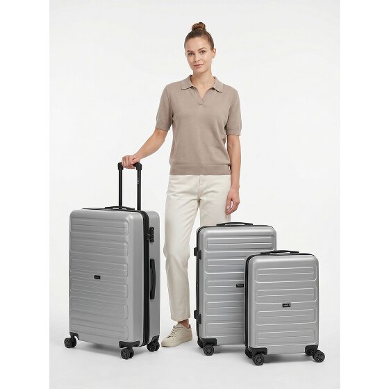 Redolz Essentials 08 3-SET 4 kółka Zestaw walizek 3-części