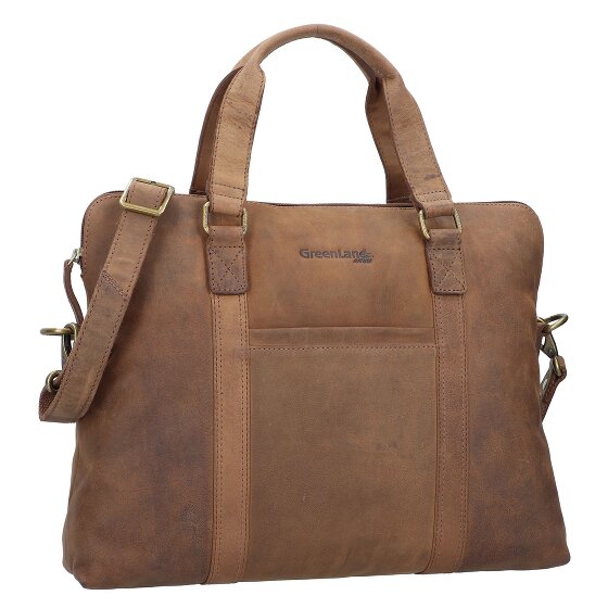 Greenland Nature Montenegro Teczka skórzana 40 cm Komora na laptopa