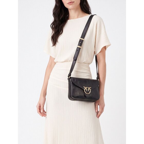 PINKO Love Satchel Mini Torba na ramię Skóra 21 cm