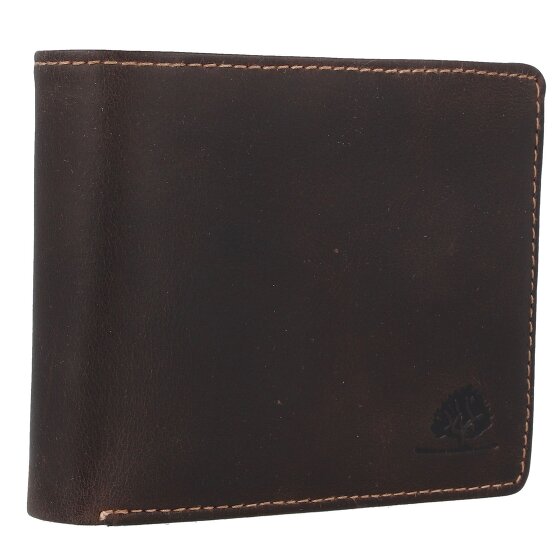 Greenburry Tornado Portfel Ochrona RFID Skórzany 12 cm