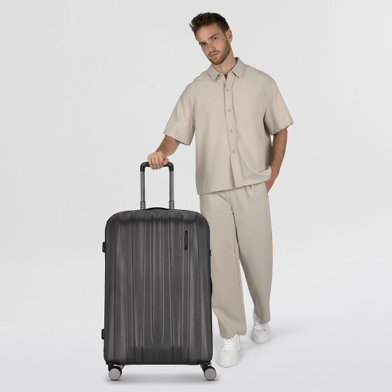 Polestream Moonrock 4 kółka Walizka L 78 cm z plisą rozprężną