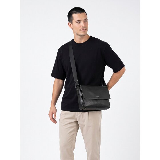Joop! Teramo Torba typu Messenger Skóra 37 cm Komora na laptopa