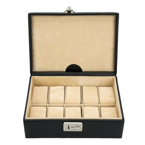 Windrose Beluga Pudełko na biżuterię Skórzany 24 cm