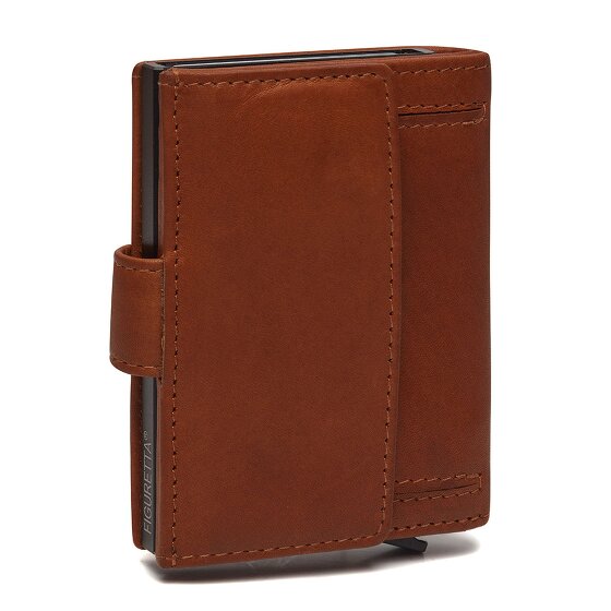 The Chesterfield Brand Leipzig Etui na karty kredytowe Ochrona RFID Skórzany 7.5 cm