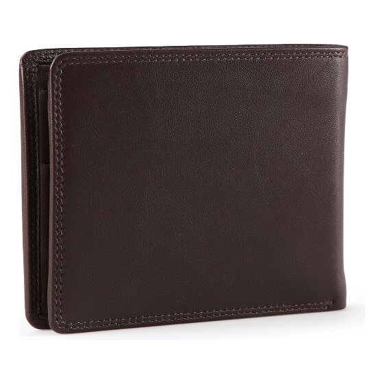 Braun Büffel Golf 3.0 Portfel Ochrona RFID Skórzany 12 cm