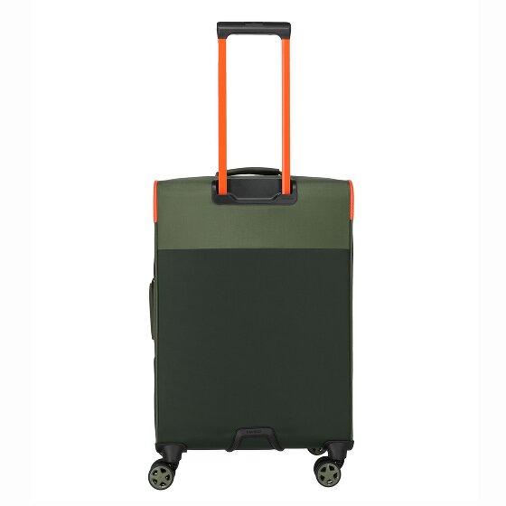 Travelite Color Craze 4 kółka Zestaw walizek 3-części z plisą rozprężną