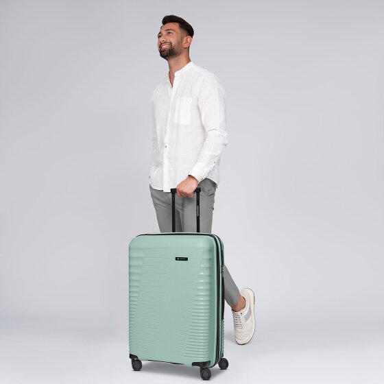 Farmhood Eco Edition 4 kółka Walizka 67 cm z plisą rozprężną