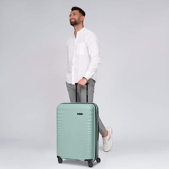 Farmhood Eco Edition 4 kółka Walizka 67 cm z plisą rozprężną