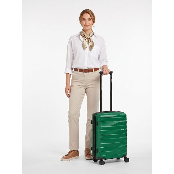 Bergpfeil Travel 4 kółka Walizka kabinowa S 55 cm z funkcją poszerzenia