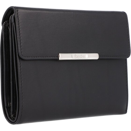 Esquire Skórzany portfel Helena RFID 14 cm