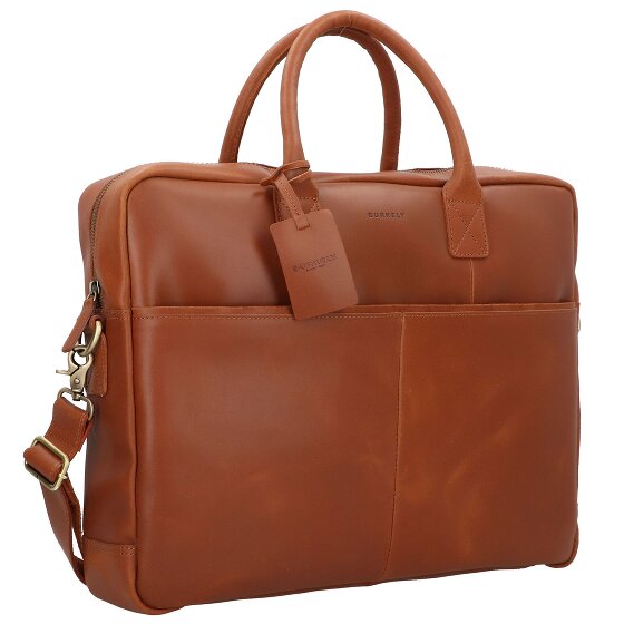 Burkely Vintage Max Briefcase Leather 44 cm Komora na laptopa