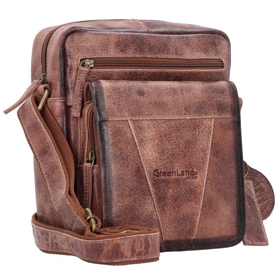Greenland Nature Mascu & Line Torba na ramię Skórzany 25 cm