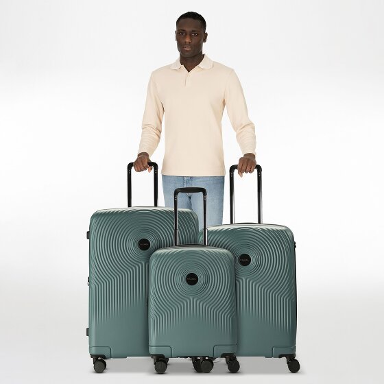 Gabol Radar 4 kółka Zestaw walizek 3-części z plisą rozprężną