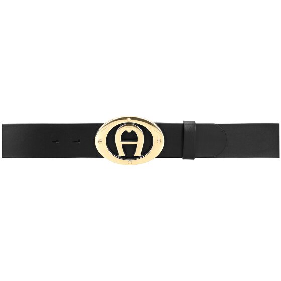 AIGNER Skórzany pasek z logo