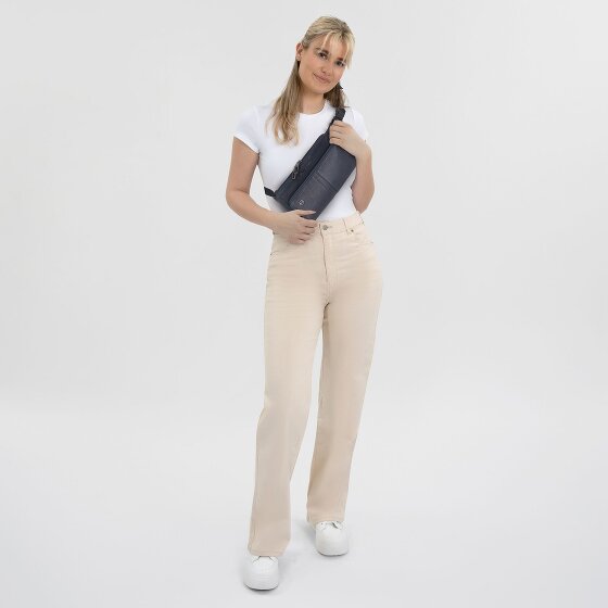 Piquadro Wollem Saszetka Ochrona RFID Skórzany 27 cm