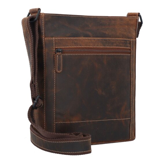 Jack Kinsky Baltimore 30 Torba na ramię Skórzany 30 cm