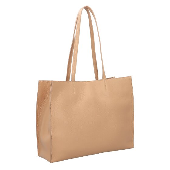 Patrizia Pepe New Shopping Shopper Bag Skórzany 37.5 cm